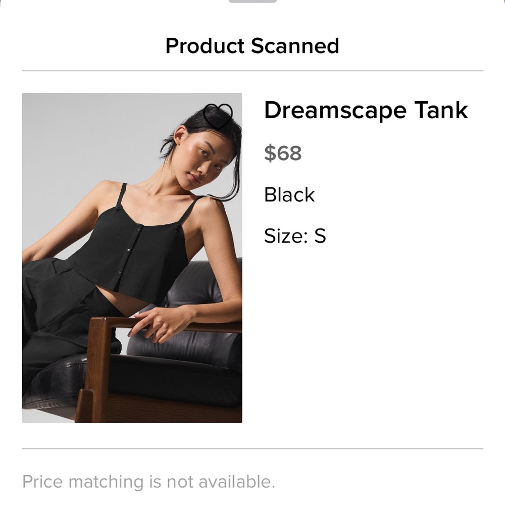 ALO Yoga Dreamscape Tank Top - Black